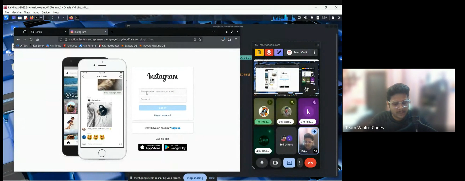 Instagram Phishing