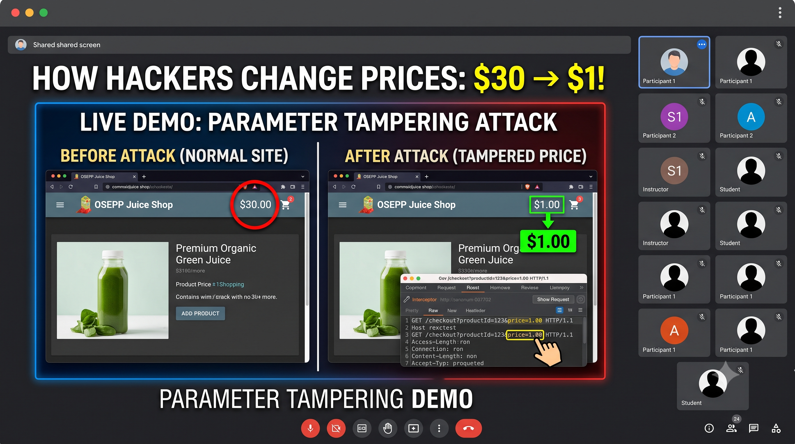 Parameter Tampering